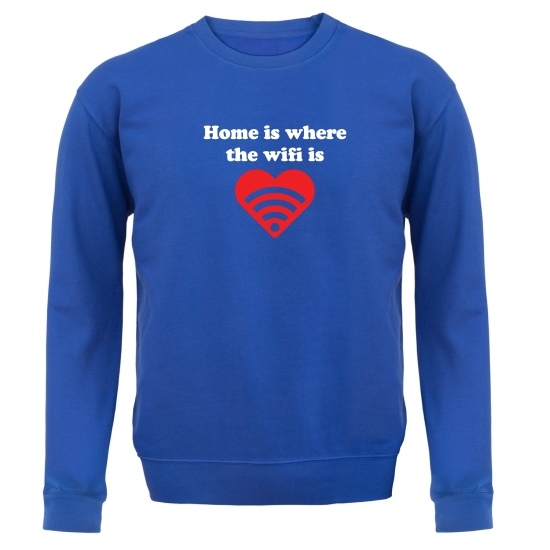 Home Is Where The Wifi Is Jumpers